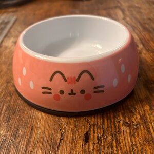 Pusheen Pink Cat Bowl